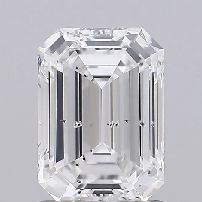 1.02ct Emerald Lab Grown Diamond (Colour E, Clarity SI2, IGI Certified)