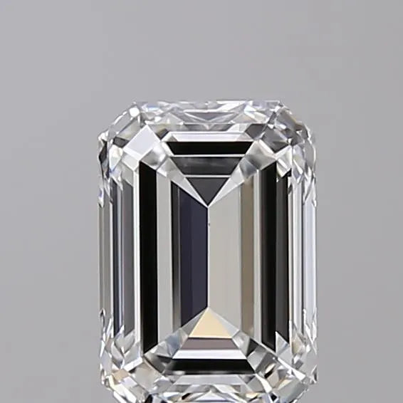 1.02ct Emerald Lab Grown Diamond (Colour E, Clarity VVS1, IGI Certified)