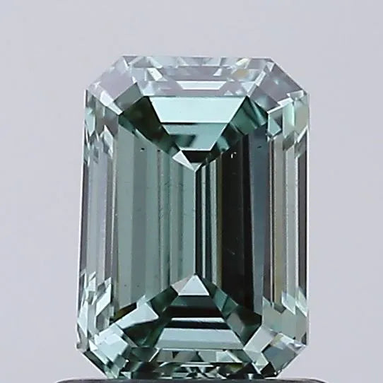 1.02ct Emerald Lab Grown Diamond (Colour Fancy Intense Green, Clarity VS2, IGI Certified)