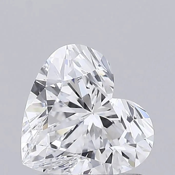 1.02ct Heart Lab Grown Diamond (Colour D, Clarity IF, IGI Certified)