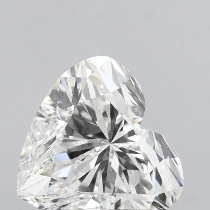 1.02ct Heart Lab Grown Diamond (Colour F, Clarity VVS2, IGI Certified)