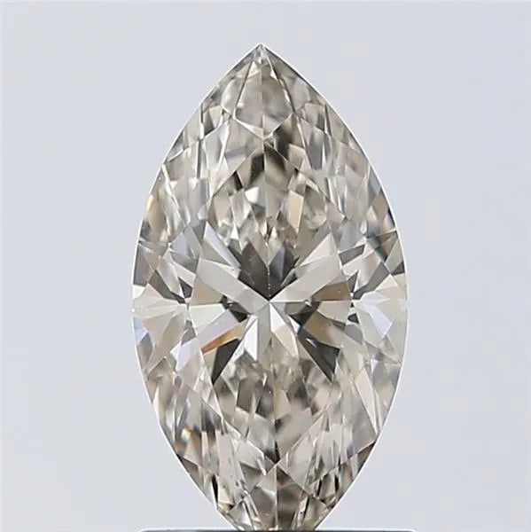 1.02ct Marquise Lab Grown Diamond (Colour Fancy Vivid Blue, Clarity VS1, IGI Certified)