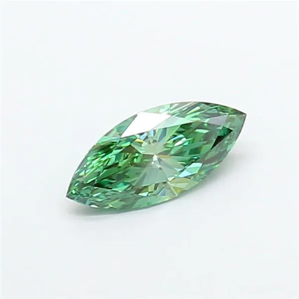 1.02ct Marquise Lab Grown Diamond (Colour Fancy Vivid Green, Clarity VS1, IGI Certified)