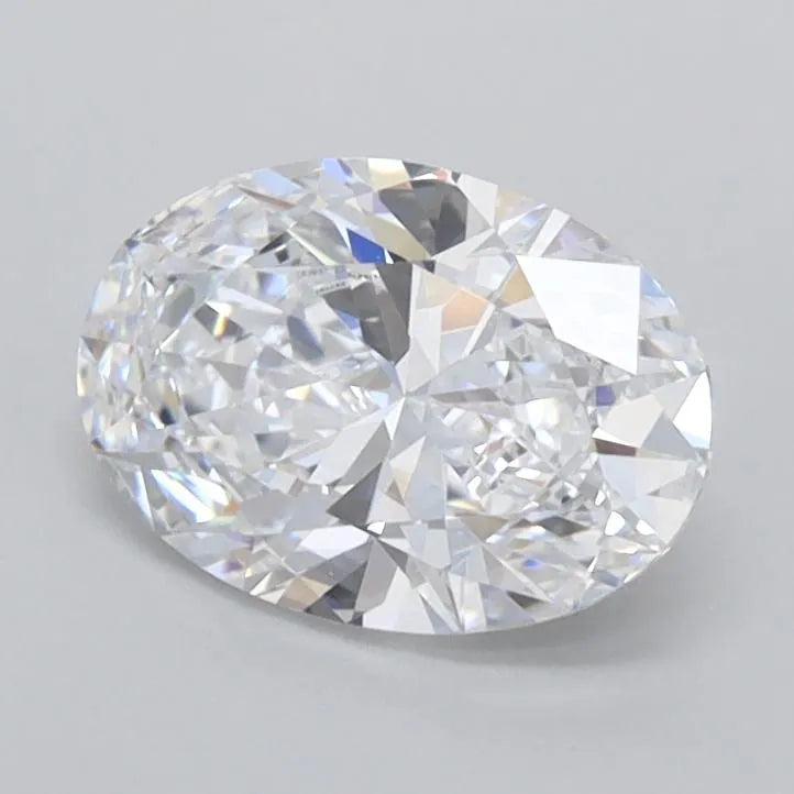 1.02ct Oval Lab Grown Diamond (Colour D, Clarity FL, IGI Certified)