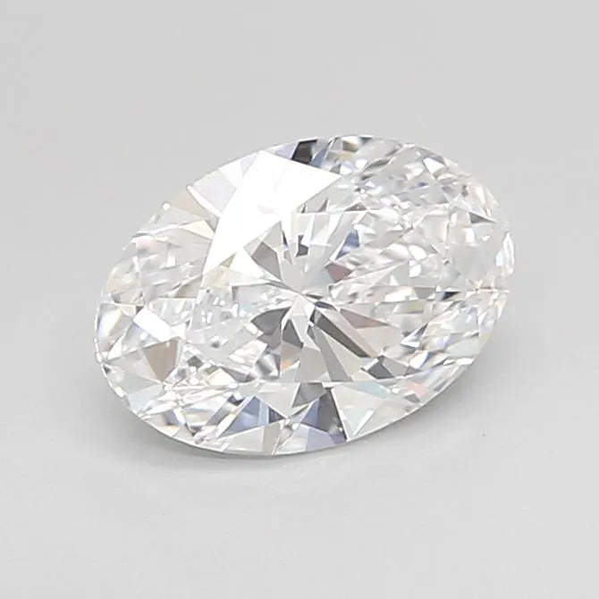 1.02ct Oval Lab Grown Diamond (Colour D, Clarity IF, Cut EX, IGI Certified)