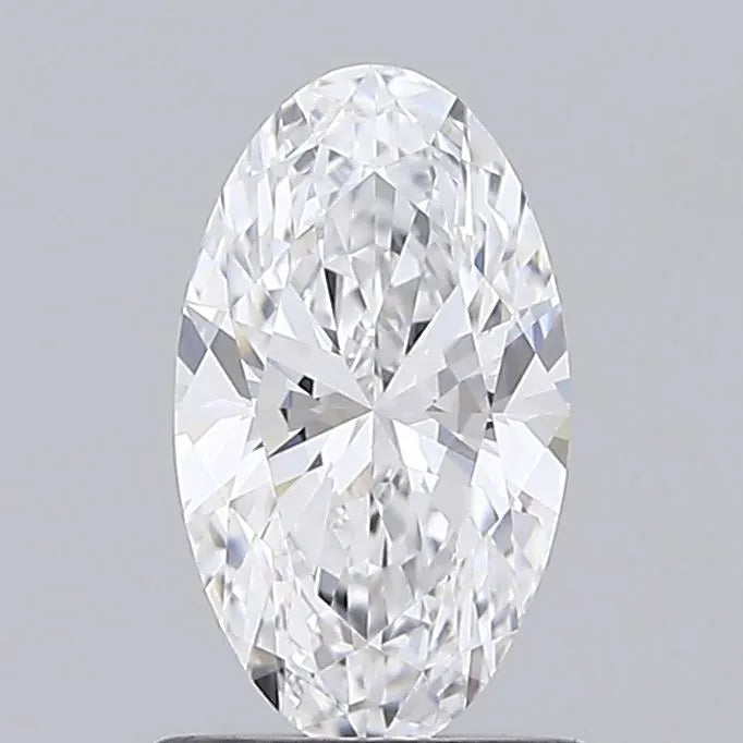 1.02ct Oval Lab Grown Diamond (Colour D, Clarity VVS2, IGI Certified)