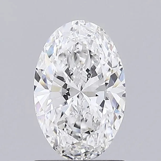 1.02ct Oval Lab Grown Diamond (Colour E, Clarity VVS2, IGI Certified)