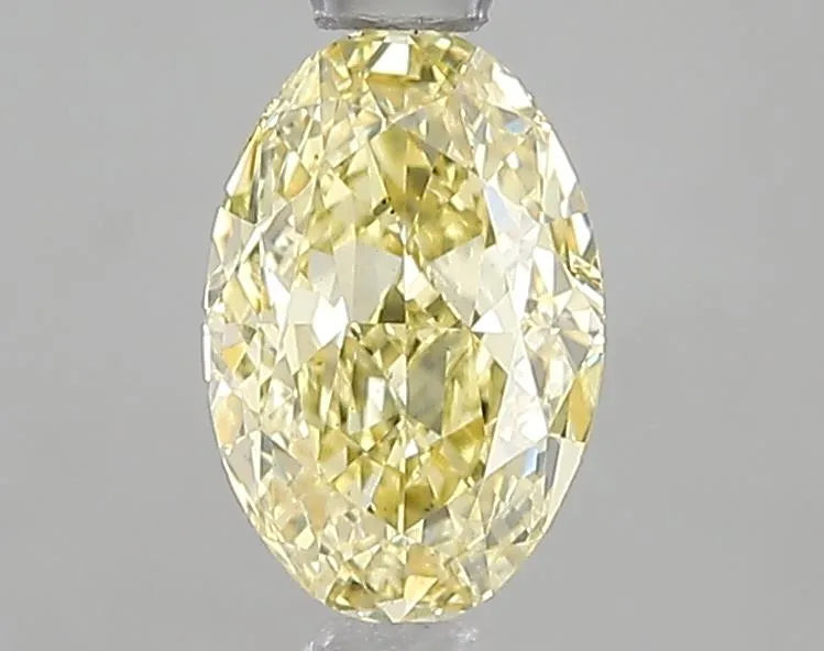 1.02ct Oval Lab Grown Diamond (Colour Fancy Intense Yellow, Clarity VS1, IGI Certified)