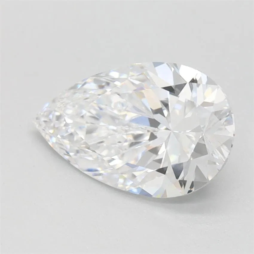 1.02ct Pear Lab Grown Diamond (Colour D, Clarity VVS1, IGI Certified)