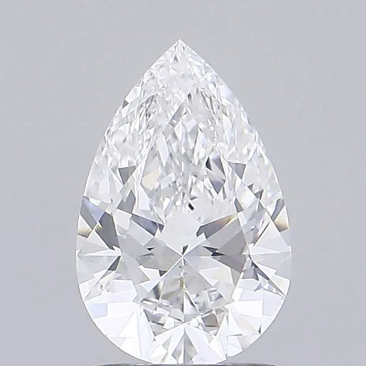 1.02ct Pear Lab Grown Diamond (Colour D, Clarity VVS2, IGI Certified)
