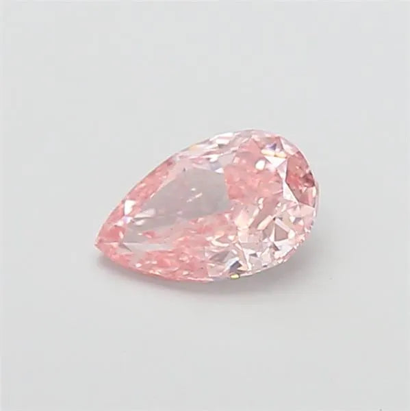 1.02ct Pear Lab Grown Diamond (Colour Fancy Intense Pink, Clarity VS2, IGI Certified)