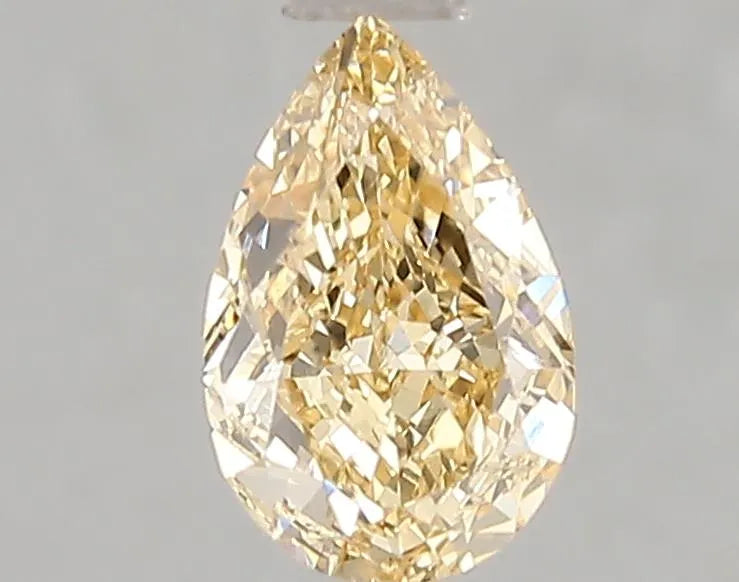 1.02ct Pear Lab Grown Diamond (Colour Fancy Intense Yellow, Clarity VS1, IGI Certified)