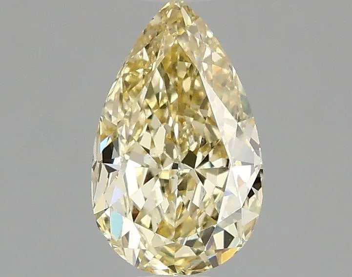 1.02ct Pear Lab Grown Diamond (Colour Fancy Intense Yellow, Clarity VVS2, IGI Certified)