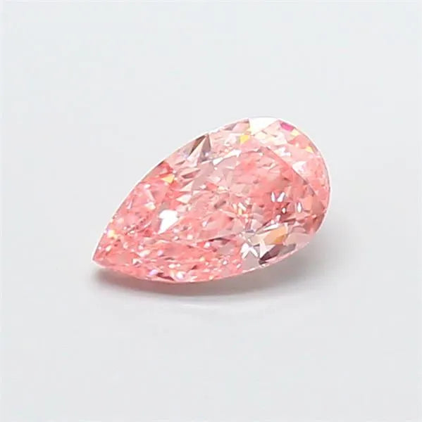1.02ct Pear Lab Grown Diamond (Colour Fancy Vivid Pink, Clarity VS2, IGI Certified)