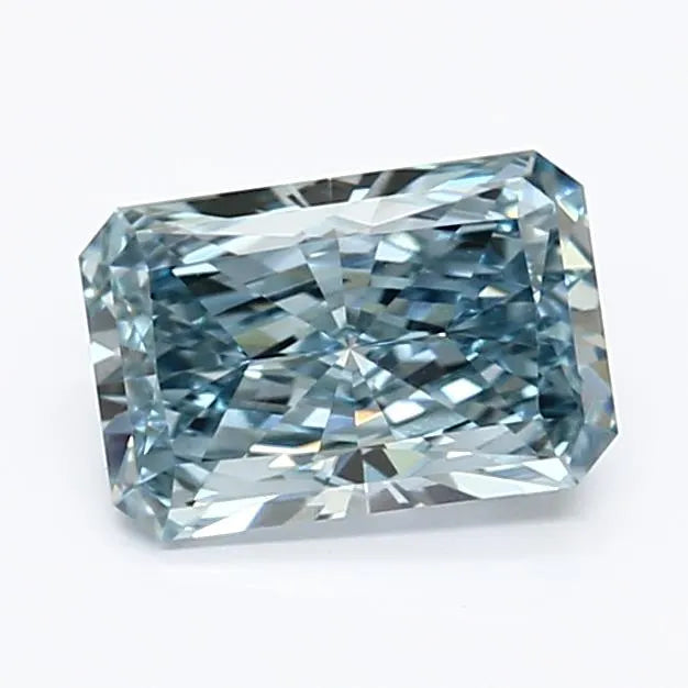 1.02ct Radiant Lab Grown Diamond (Colour Fancy Intense Blue, Clarity VVS2, IGI Certified)