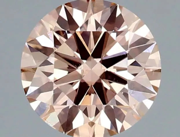 1.02ct Round Lab Grown Diamond (Colour Fancy Pink, Clarity VVS2, Cut ID, IGI Certified)