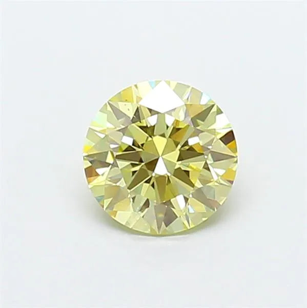 1.02ct Round Lab Grown Diamond (Colour Fancy Yellow, Clarity VS1, Cut ID, IGI Certified)