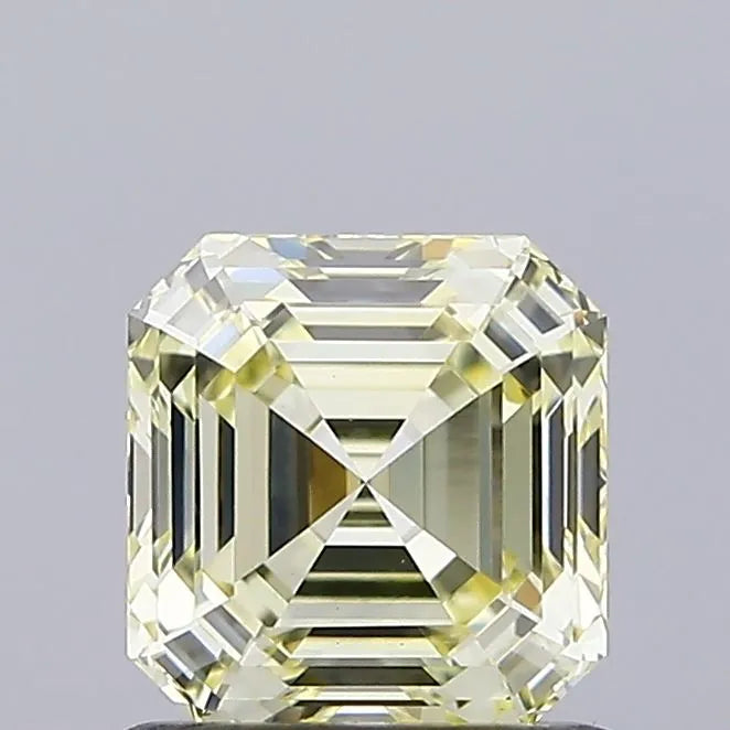 1.03ct Asscher Lab Grown Diamond (Colour Fancy Intense Yellow, Clarity VVS2, IGI Certified)