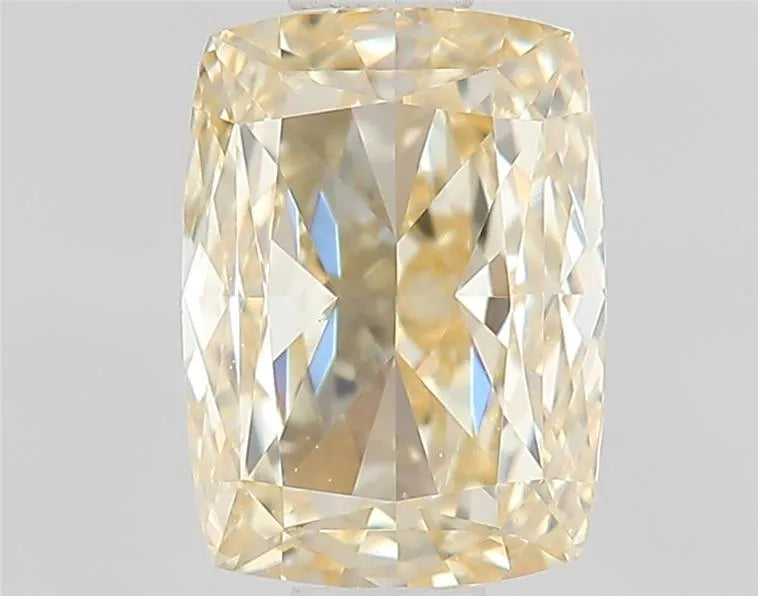 1.03ct Cushion modified Lab Grown Diamond (Colour Fancy Light Yellow, Clarity VVS2, IGI Certified)