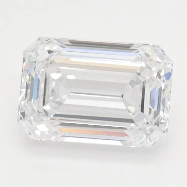 1.03ct Emerald Lab Grown Diamond (Colour D, Clarity IF, IGI Certified)