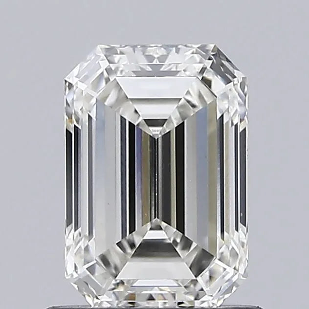 1.03ct Emerald Lab Grown Diamond (Colour H, Clarity VVS2, IGI Certified)