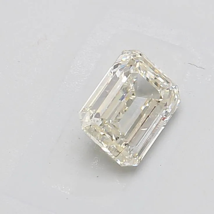 1.03ct Emerald Lab Grown Diamond (Colour K, Clarity VS2, IGI Certified)