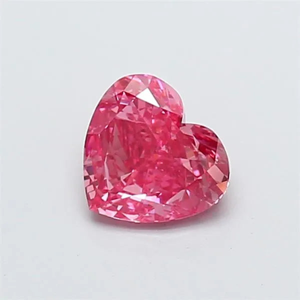 1.03ct Heart Lab Grown Diamond (Colour Fancy Vivid Pink, Clarity VS1, IGI Certified)