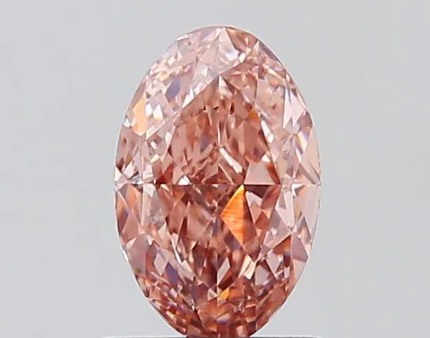 1.03ct Oval Lab Grown Diamond (Colour Fancy Intense Pink, Clarity VS1, IGI Certified)