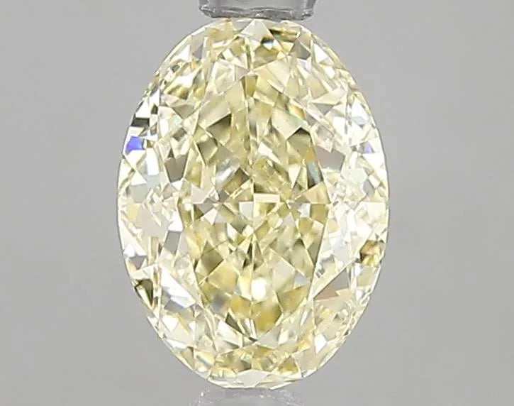 1.03ct Oval Lab Grown Diamond (Colour Fancy Yellow, Clarity VS2, IGI Certified)