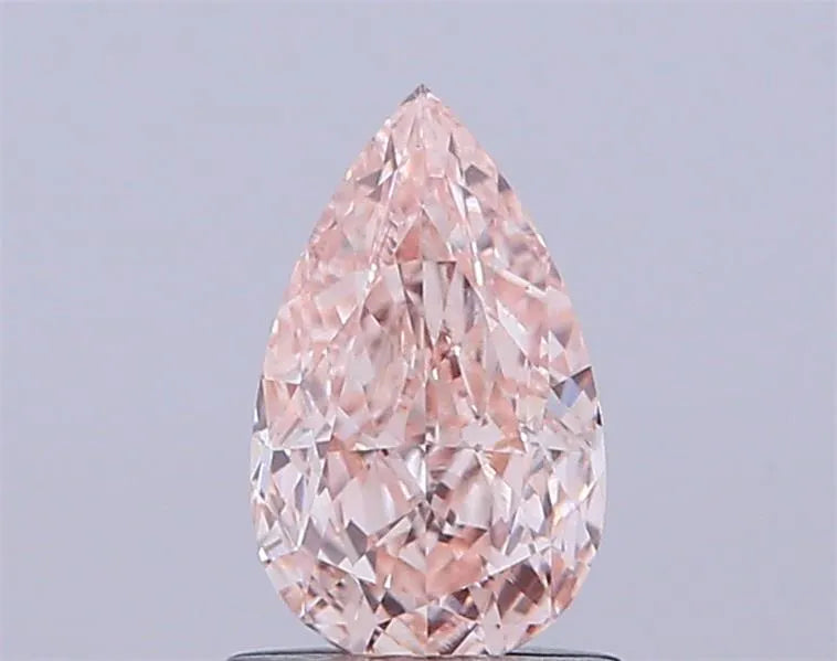 1.03ct Pear Lab Grown Diamond (Colour Fancy Pink, Clarity VS1, IGI Certified)