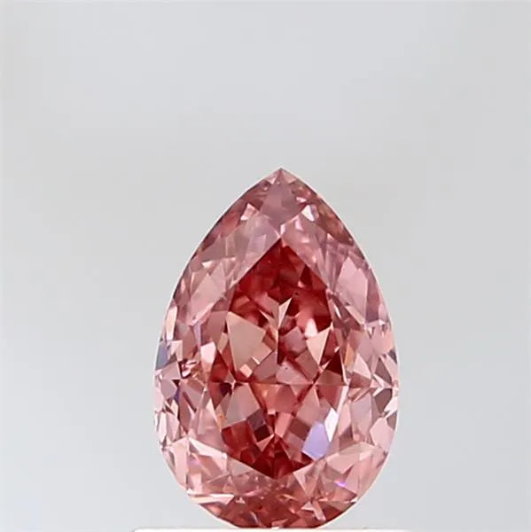 1.03ct Pear Lab Grown Diamond (Colour Fancy Vivid Pink, Clarity VS2, IGI Certified)