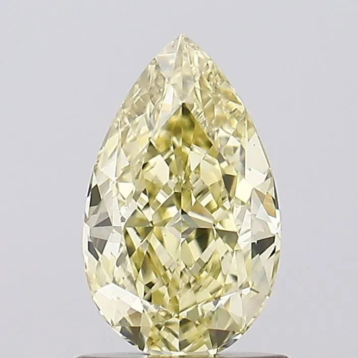 1.03ct Pear Lab Grown Diamond (Colour Fancy Yellow, Clarity VS1, IGI Certified)