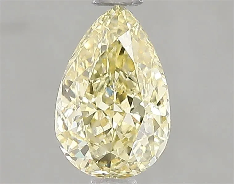 1.03ct Pear Lab Grown Diamond (Colour Fancy Yellow, Clarity VVS2, IGI Certified)