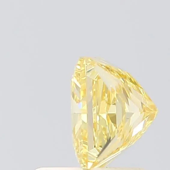 1.03ct Princess Lab Grown Diamond (Colour Fancy Intense Yellow, Clarity VS2, IGI Certified)