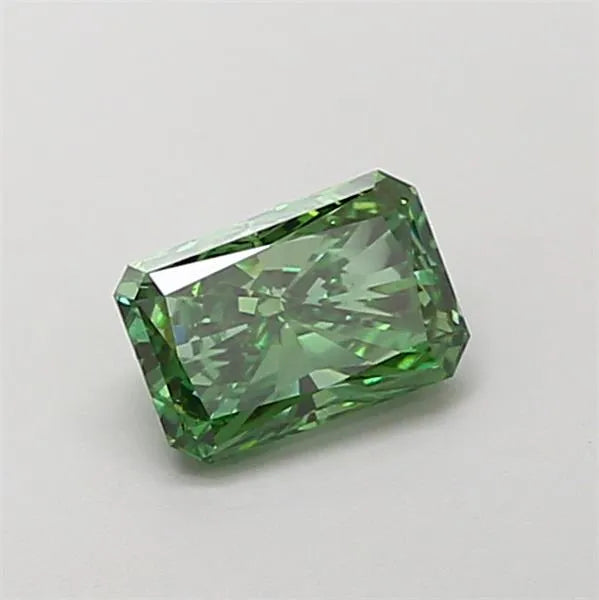 1.03ct Radiant Lab Grown Diamond (Colour Fancy Vivid Green, Clarity VS2, IGI Certified)