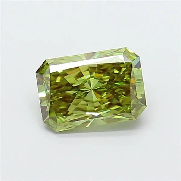 1.03ct Radiant Lab Grown Diamond (Colour Fancy Vivid Green, Clarity VVS2, IGI Certified)
