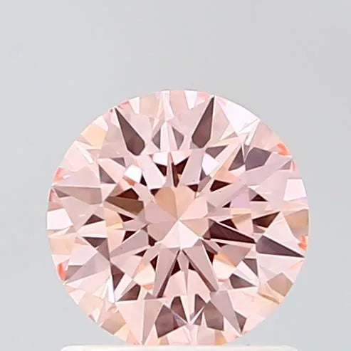 1.03ct Round Lab Grown Diamond (Colour Fancy Intense Pink, Clarity VS1, Cut ID, IGI Certified)