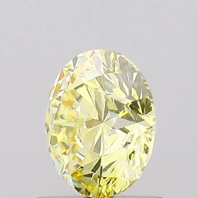 1.03ct Round Lab Grown Diamond (Colour Fancy Yellow, Clarity VVS1, Cut ID, IGI Certified)
