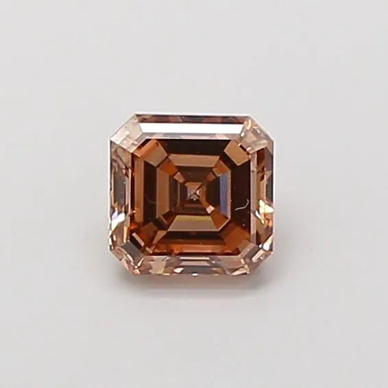 1.04ct Asscher Lab Grown Diamond (Colour Fancy Brown, Clarity VVS2, IGI Certified)