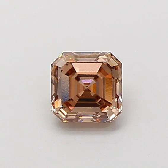 1.04ct Asscher Lab Grown Diamond (Colour Fancy Brown, Clarity VVS2, IGI Certified)