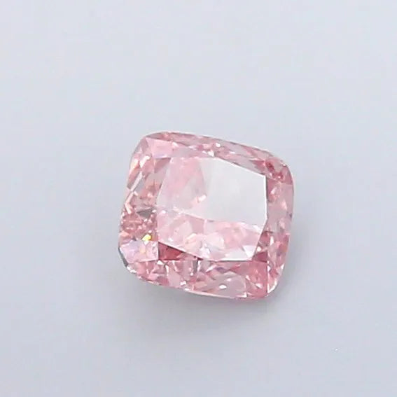 1.04ct Cushion modified Lab Grown Diamond (Colour Fancy Intense Brownish Pink, Clarity SI1, IGI Certified)