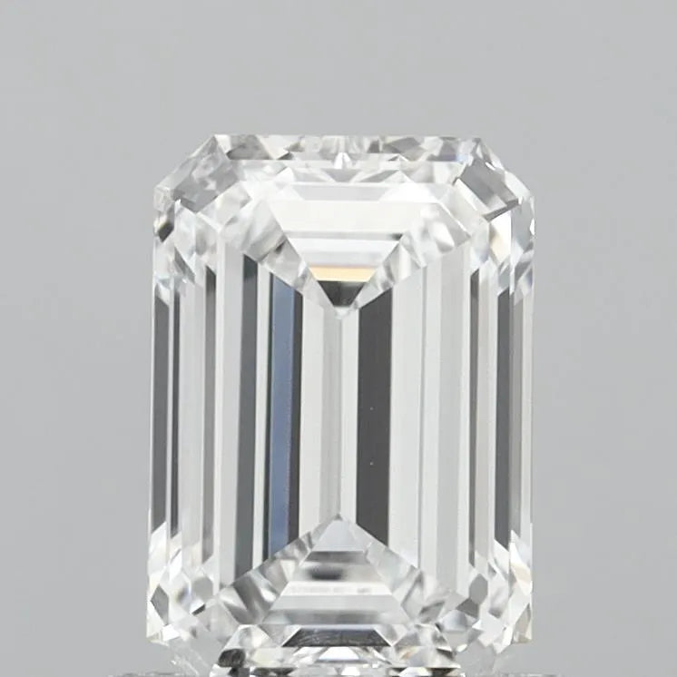 1.04ct Emerald Lab Grown Diamond (Colour D, Clarity VS2, IGI Certified)