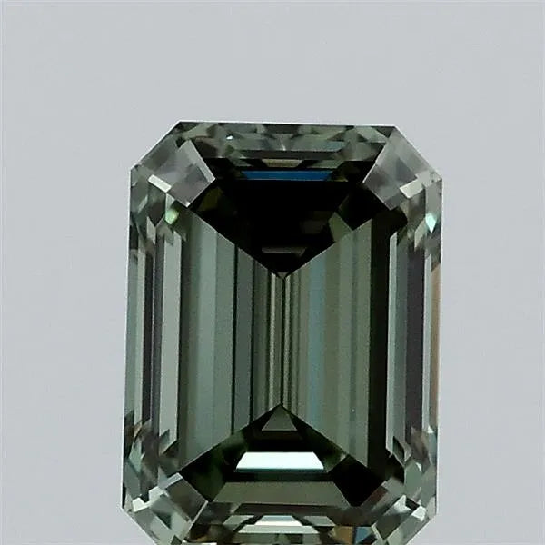 1.04ct Emerald Lab Grown Diamond (Colour Fancy Vivid Green, Clarity VVS2, IGI Certified)