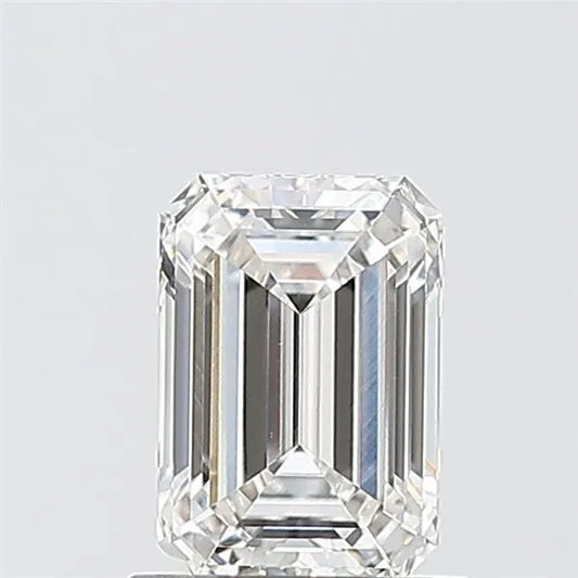 1.04ct Emerald Lab Grown Diamond (Colour G, Clarity VVS2, IGI Certified)