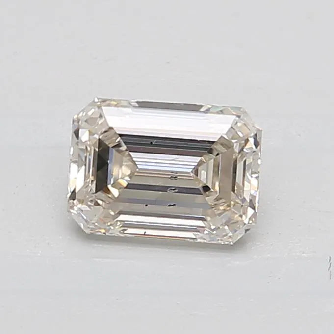 1.04ct Emerald Lab Grown Diamond (Colour K, Clarity SI1, Cut EX, IGI Certified)