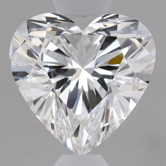 1.04ct Heart Lab Grown Diamond (Colour D, Clarity IF, IGI Certified)
