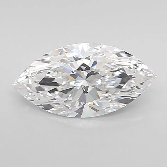 1.04ct Marquise Lab Grown Diamond (Colour D, Clarity IF, Cut EX, IGI Certified)