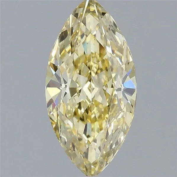 1.04ct Marquise Lab Grown Diamond (Colour Fancy Intense Yellow, Clarity VS1, IGI Certified)