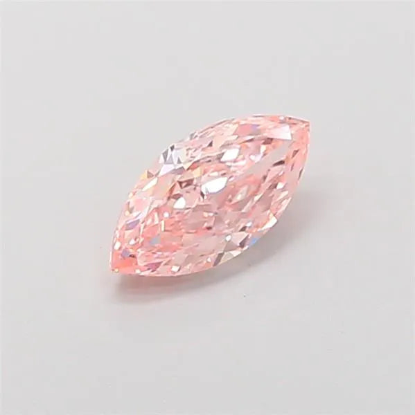 1.04ct Marquise Lab Grown Diamond (Colour Fancy Vivid Pink, Clarity VVS2, IGI Certified)