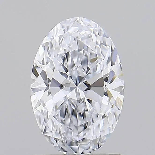 1.04ct Oval Lab Grown Diamond (Colour E, Clarity FL, IGI Certified)